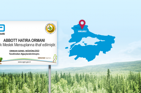 Abbott Tıp Bayramı için Hatıra Ormanı Oluşturuyor!