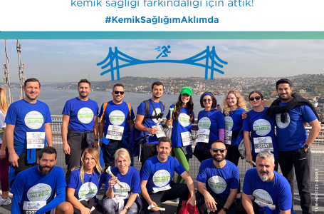 Amgen Türkiye 44. İstanbul Maratonu’nda Kemik Sağlığına Dikkat Çekti