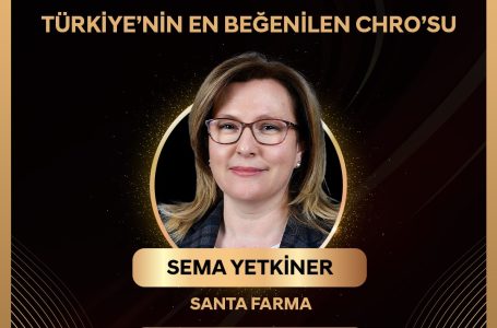 Santa Farma İlaç İnsan Kaynakları Direktörü, Türkiye’nin En Beğenilen Altın Lideri Ödülü’nü Aldı