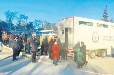 Deprem Bölgesinde, 25 Sahra Eczanesi Ücretsiz İlaç Temin Ediyor