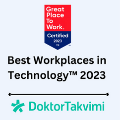 DoktorTakvimi, Best Workplaces in Technology™ 2023 listesinde 100 - 249 çalışan kategorisinde bir numara oldu.
